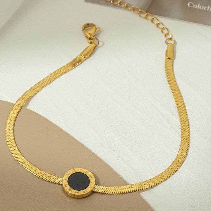 Black Roman Necklace