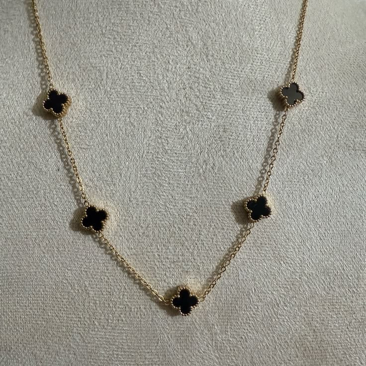 Black Clover Necklace
