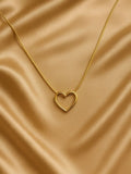 Minimal Heart Necklace