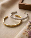 Gold And Silver Cuff Bracelet